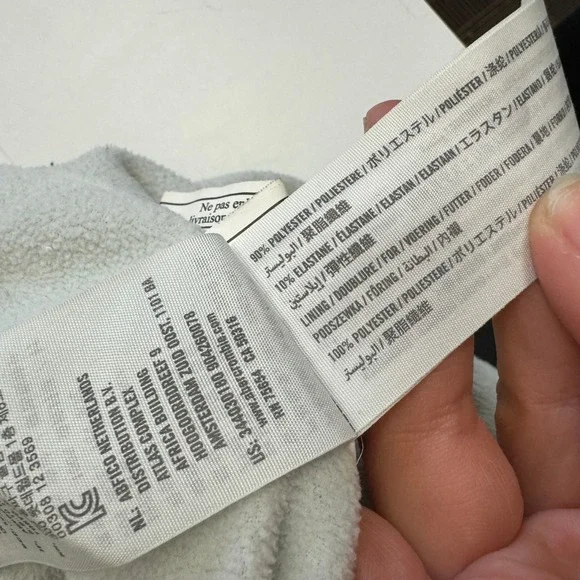 Hollister Jacket Womens Medium Black All Weather Hooded Fleece Lined Gorpcore - Picture 6 of 9